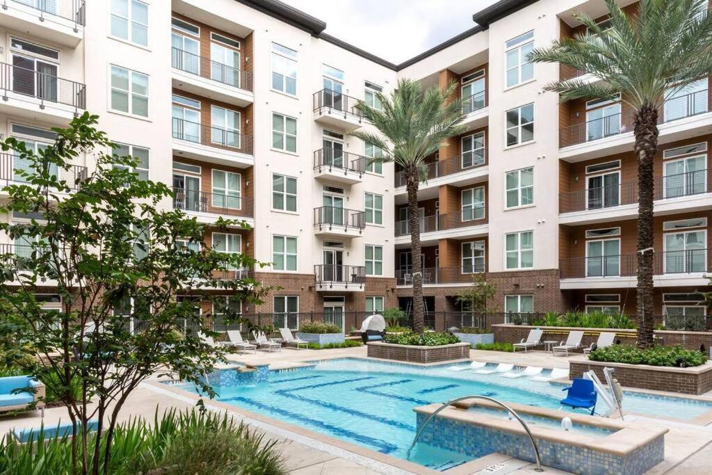 Luxury Apartment Close To Everything W Free Parking 5 هيوستن المظهر الخارجي الصورة